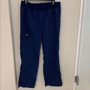 Cherokee authentic work wear scrub navy blue